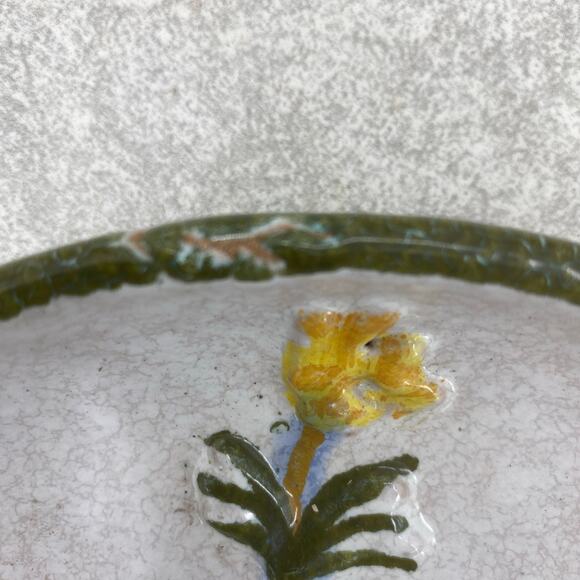 Mid-Century Fratelli Fanciullacci Pottery 8" Hand Painted  Ceramic Made in Italy - Picture 3 of 6